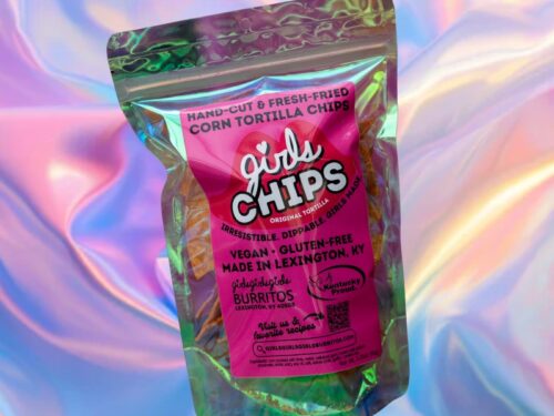 Snack Size Bag of Original Girls Corn Tortilla Chips
