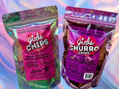 Girls Chips and Girls Churro Chips Snack Size Bag of each